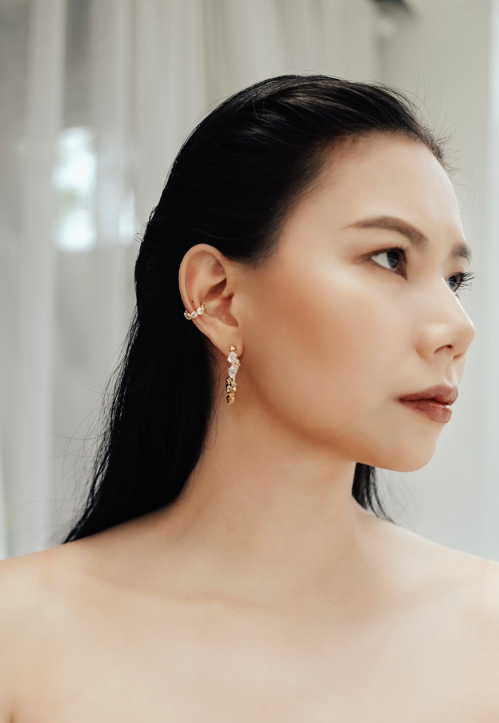 Moonlit earrings